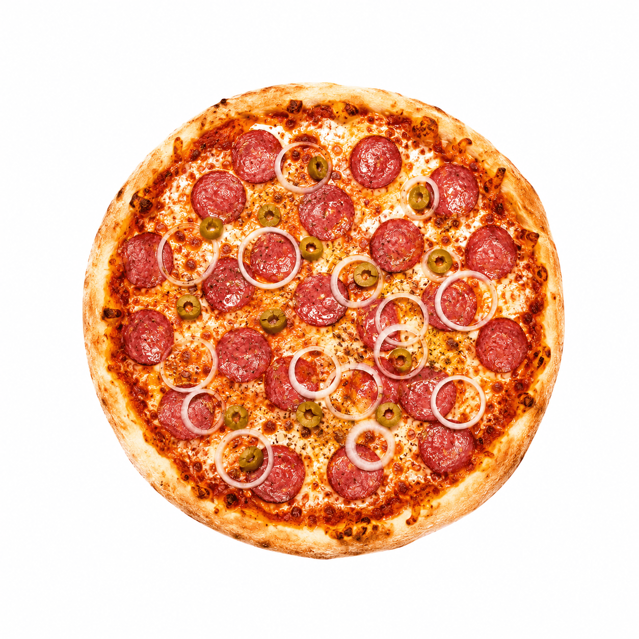 Pizza de Calabresa - 35 cm - 8 fatias, do SUPERMERCADO PINHEIRO - O BOM VIZINHO