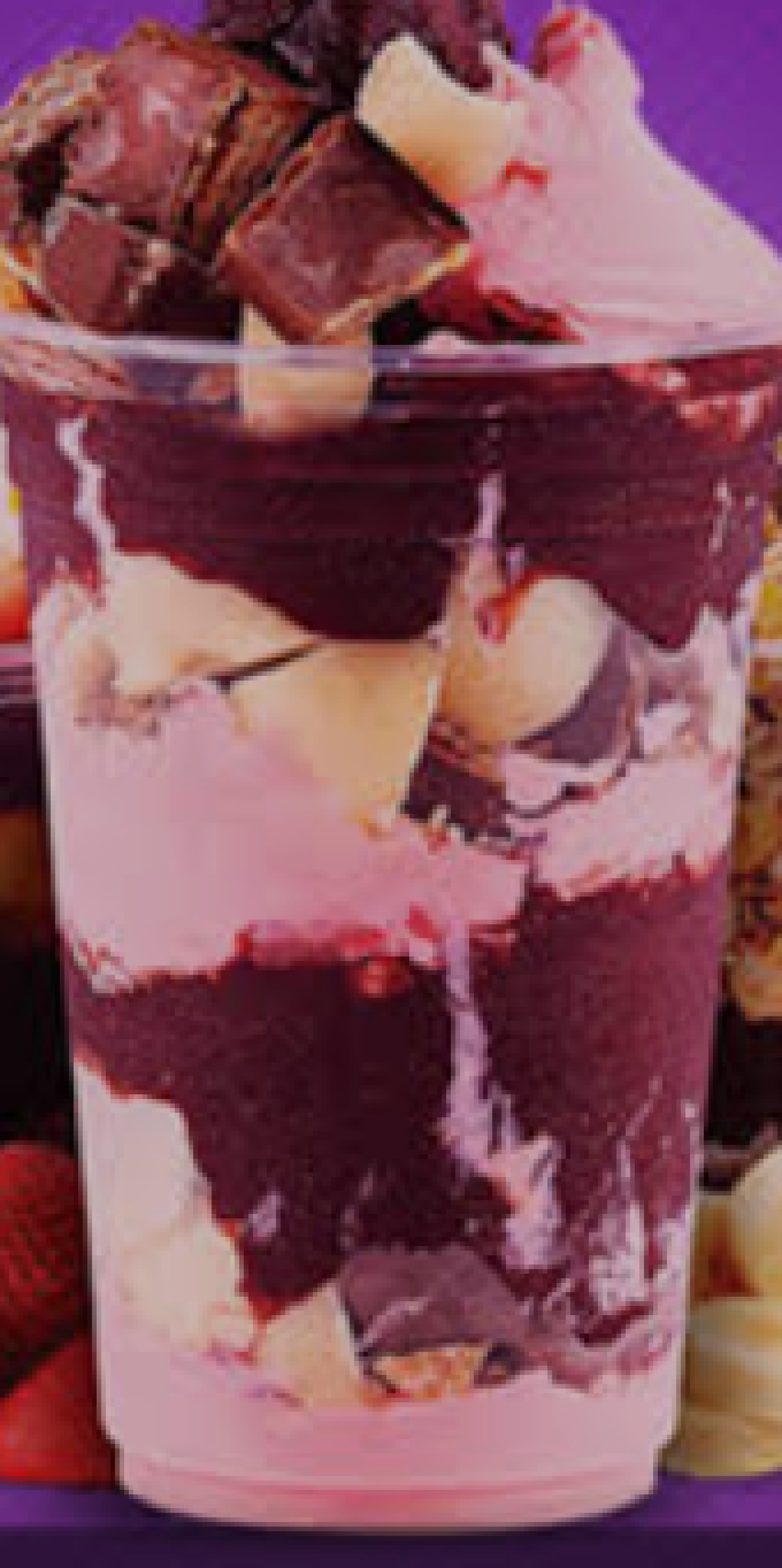 Sorvete copo 200ml + 3 complementos, do Açaí do Mineiro